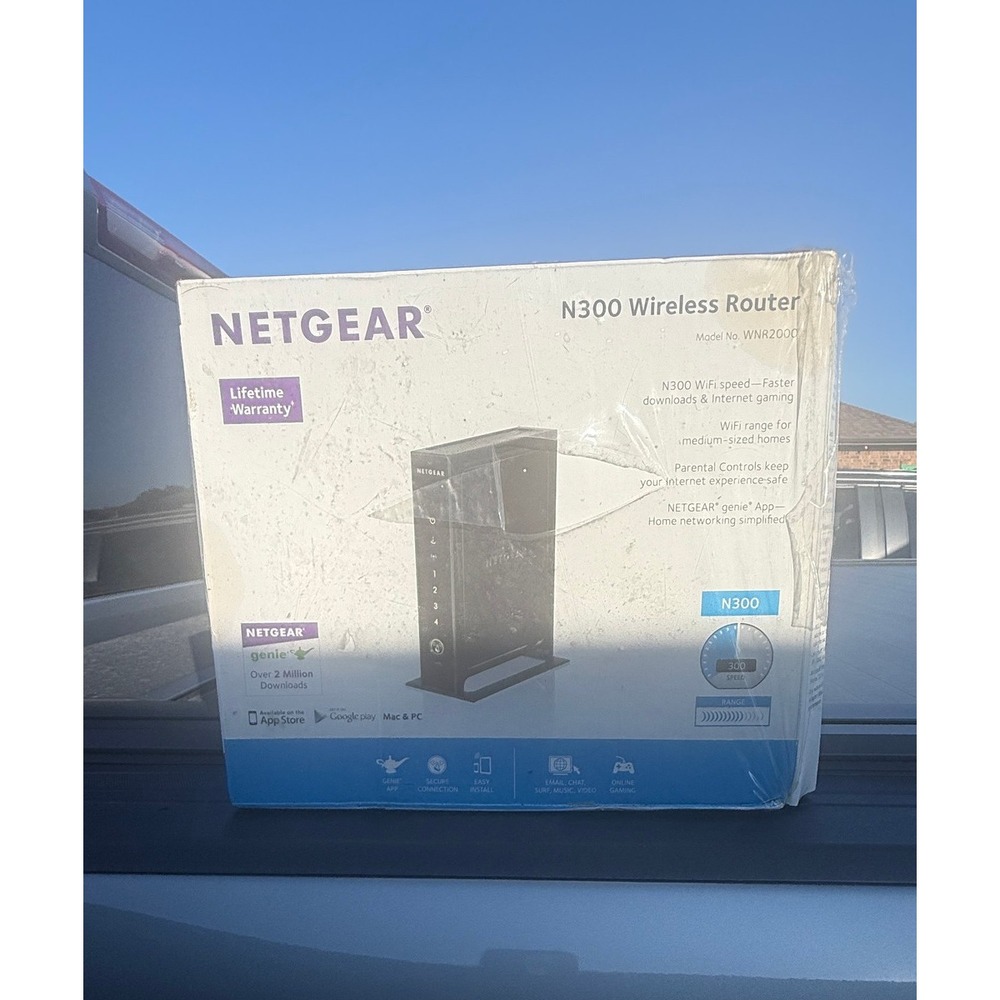NETGEAR N300 Wireless Router WNR2000